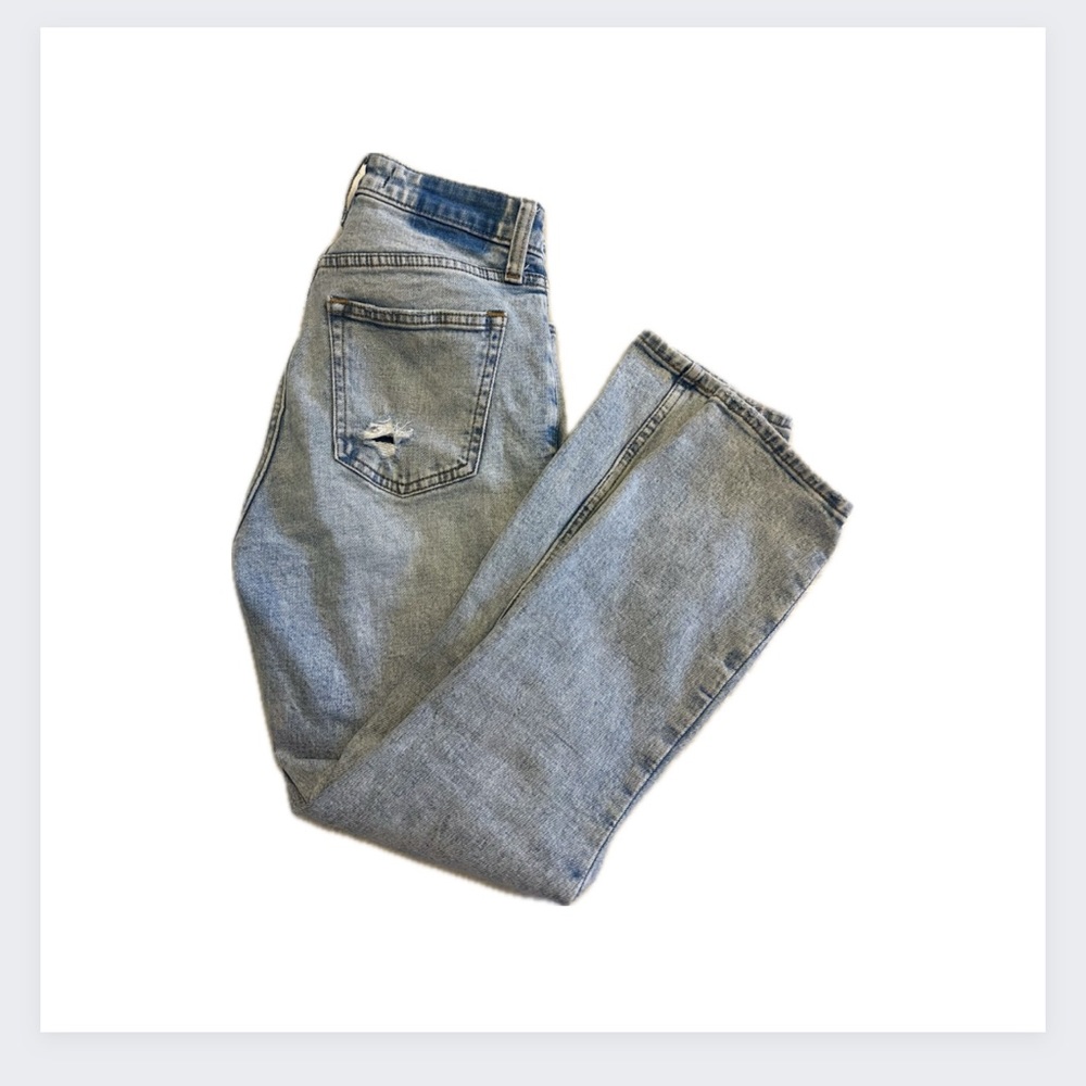 abercrombie light wash jeans
